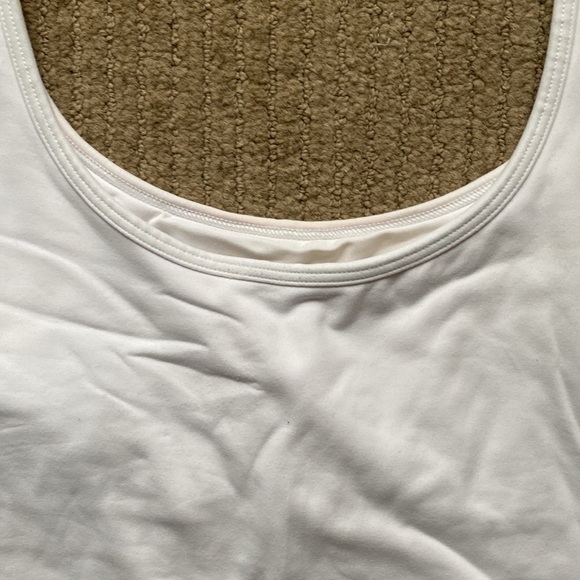 TnAction TnaButter Mini Sports Tank, White, 2XL - Picture 5 of 8